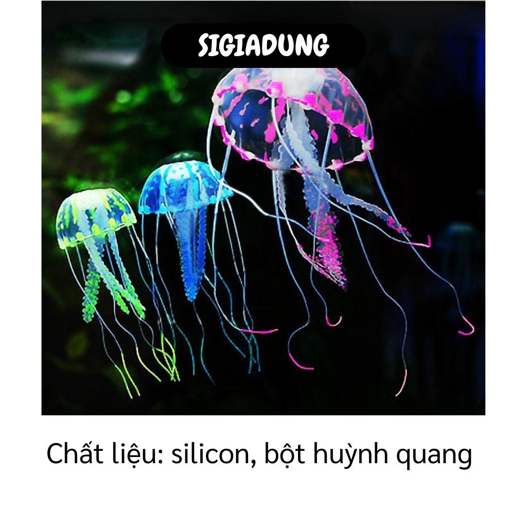 GIÁ SỈ Sứa giả bỏ hồ cá bằng silicon và bột huỳnh quang phát sáng cực kỳ đẹp mắt 4942