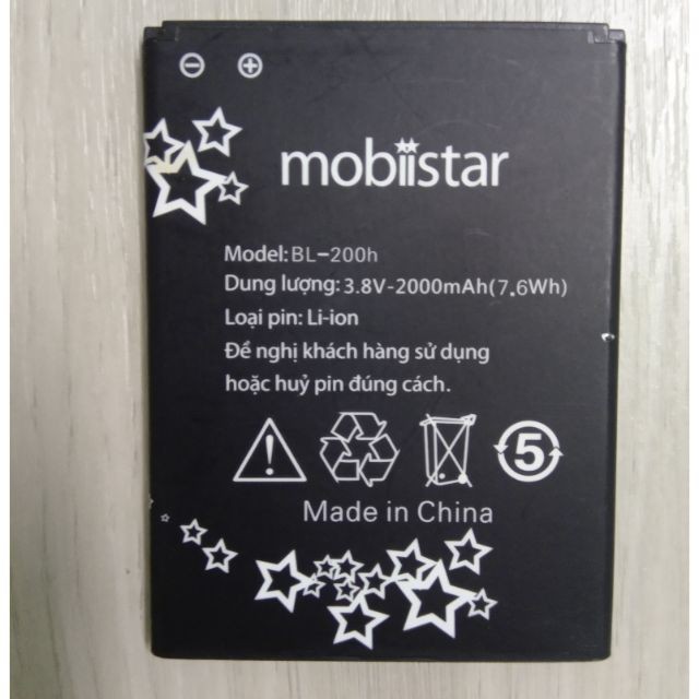 Pin điện thoại Mobiistar Lai Zoro 3 / BL-200h