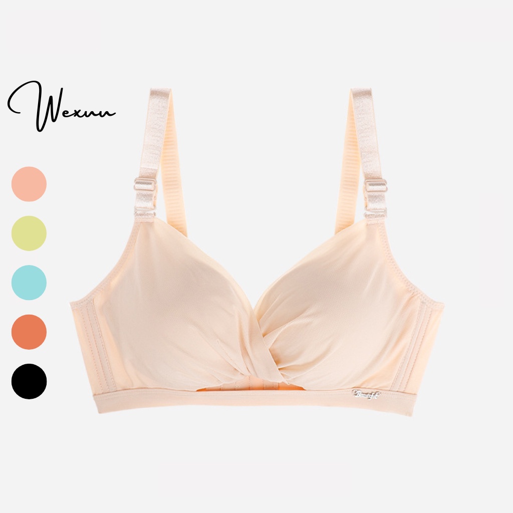 Áo ngực nữ Wexuu Design đệm dày mút mềm không gọng siêu nâng ngực - AV49