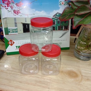 Hũ đựng gia vị thuỷ tinh - Hũ gia vị kèm muỗng Lọ đựng gia vị thủy tinh 250ml