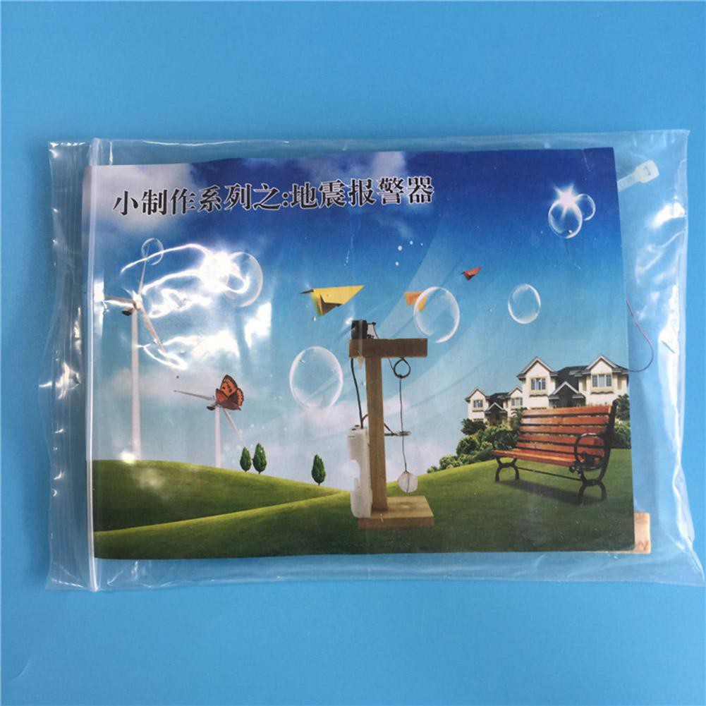 Bộ đồ chơi báo động bằng gỗ thí nghiệm khoa học thú vị dành cho các bé