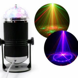 Đèn led xoay nhiều màu đẹp
