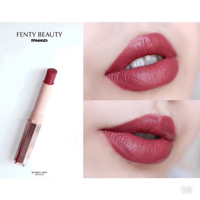 [Xả lỗ]Son Fenty Beauty Mattemoiselle Plush Matte Lipstick