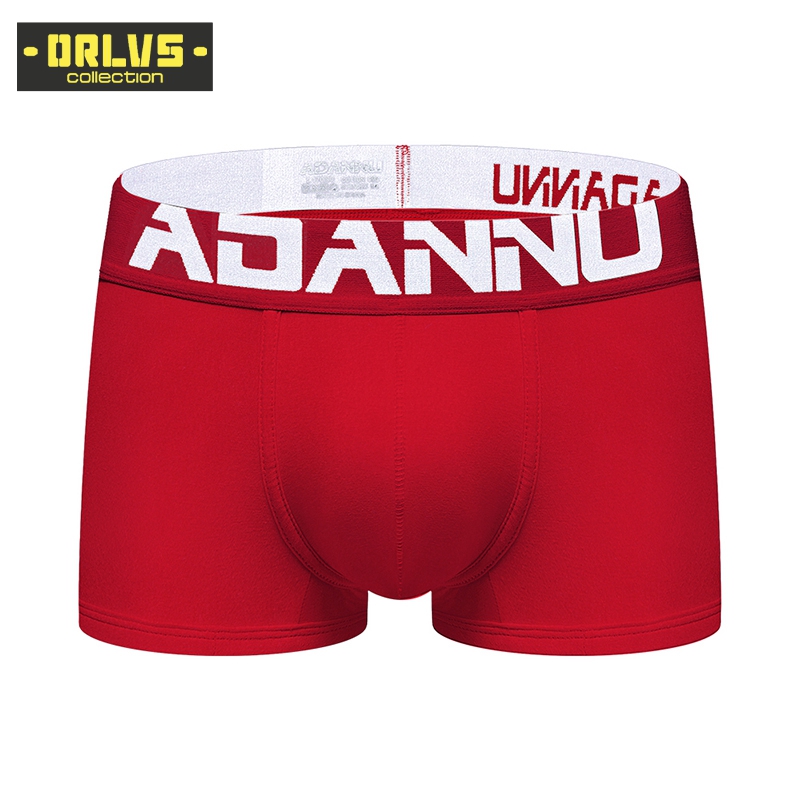 [Orlvs] Quần short boxer nam cotton nguyên chất Quần lót nam thoáng khí 6 màu AD125