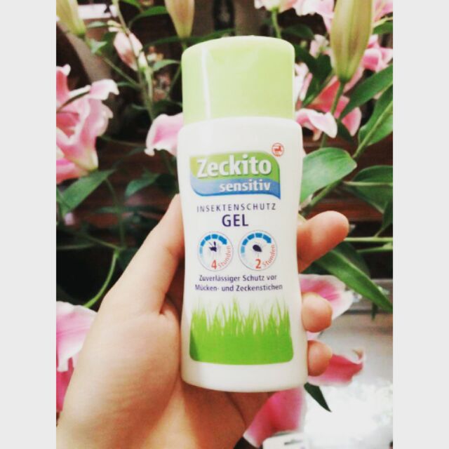 Gel chống muỗi Zeckito xách tay Đức cho trẻ từ 2tuổi