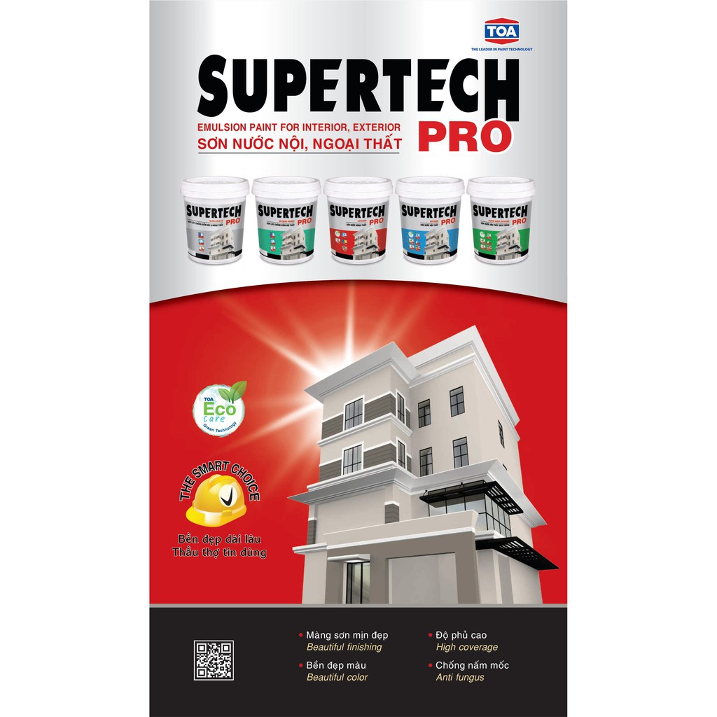 Sơn Nước Nội Thất[Xả Kho]  Supertech Pro (Sơn Nội Thất)