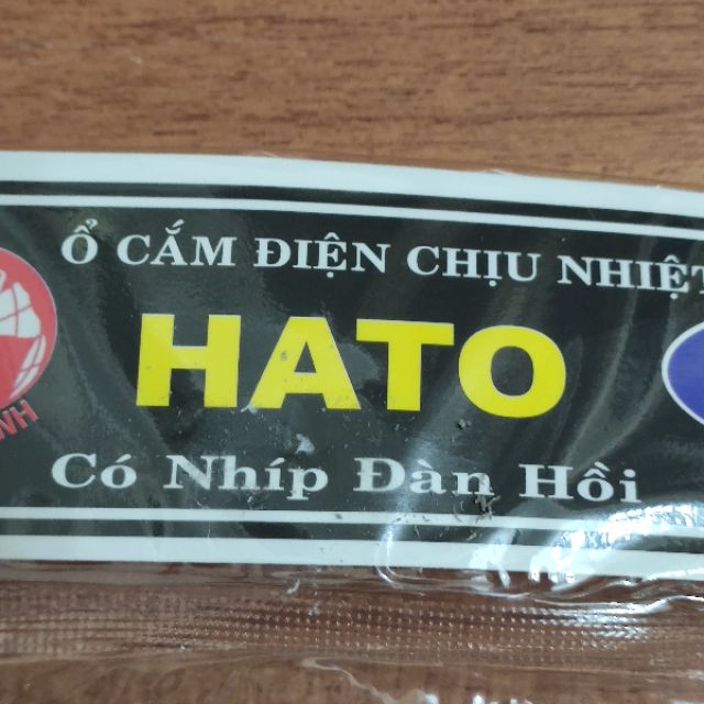 Ổ cắm điện 3 lỗ HATO chịu nhiệt, dây 5M, công suất 2200W