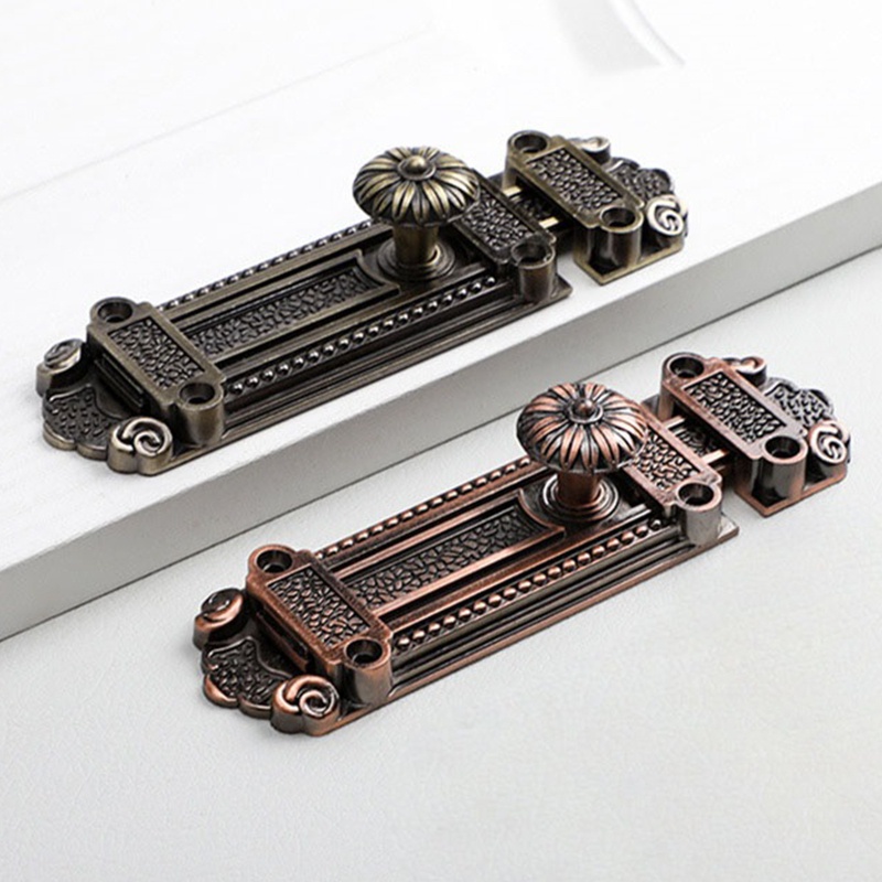 Chốt Khóa Cửa Trượt Bằng Hợp Kim Kẽm Phong Cách Vintage