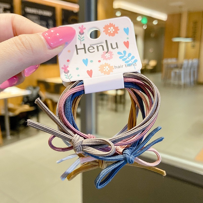 Dây buộc tóc nhiều màu sắc xinh xắn dành cho nữ