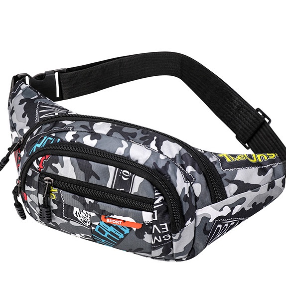 Túi Đeo Chéo SPORT Nylon,Túi Vải Đeo Chéo Đeo Bụng Thể Thao