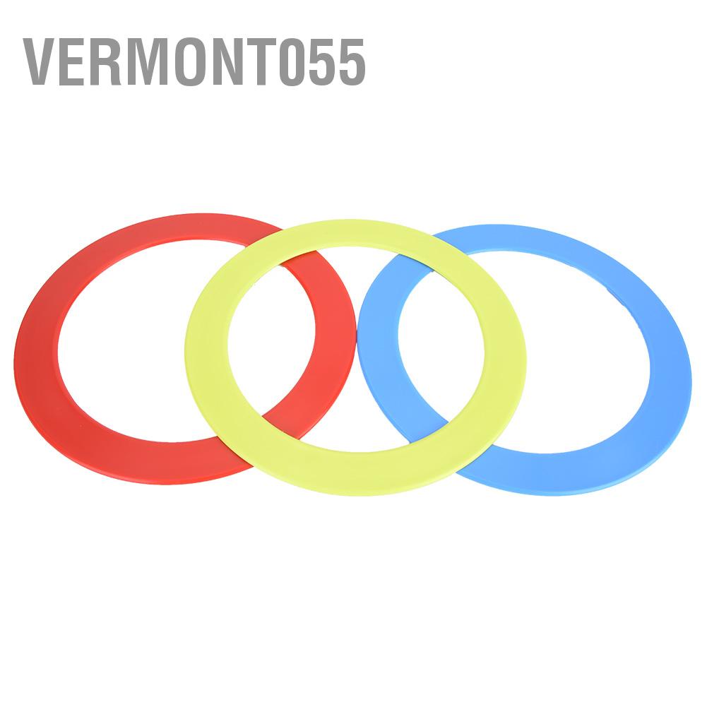 Hàng Hot 3 cái / Bộ tung hứng nhào lộn Ném vòng tay Đạo cụ quay tay Đồ chơi chú hề （Xanh đỏ vàng）Hàng giao ngayVermont055