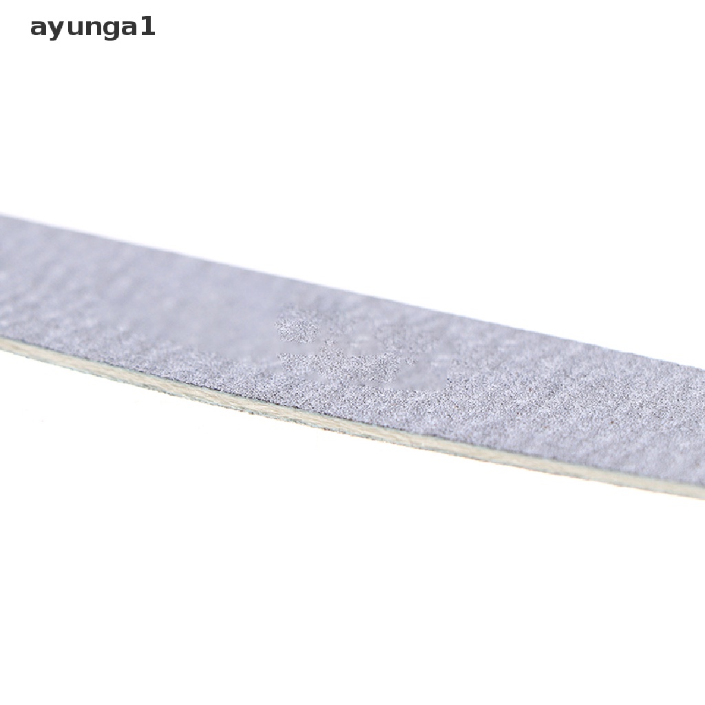 [ayunga1] 10pcs/Lot Wooden Nail Files Professional Nail Buffer 100/180 Wood Nail File [new]