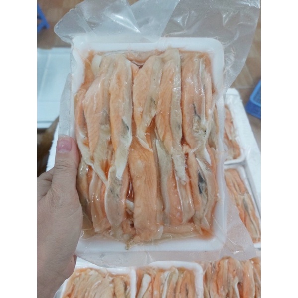Lườn cá hồi nauy ❤️ GIÁ SỈ ❤️ 1kg thơm ngon nấu lẩu, nấu cháo