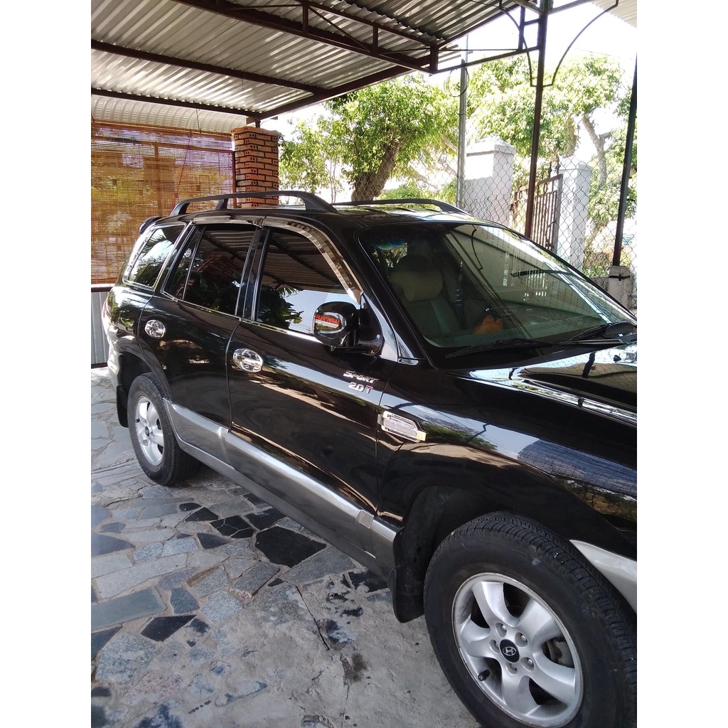 Vè che mưa Hyundai Santafe Gold - Chính hãng Auto Clover Hàn Quốc