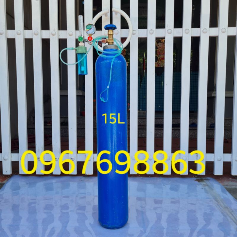 Trọn Bộ Bình Oxy Y Tế 15Lít Sử Dụng Ngay