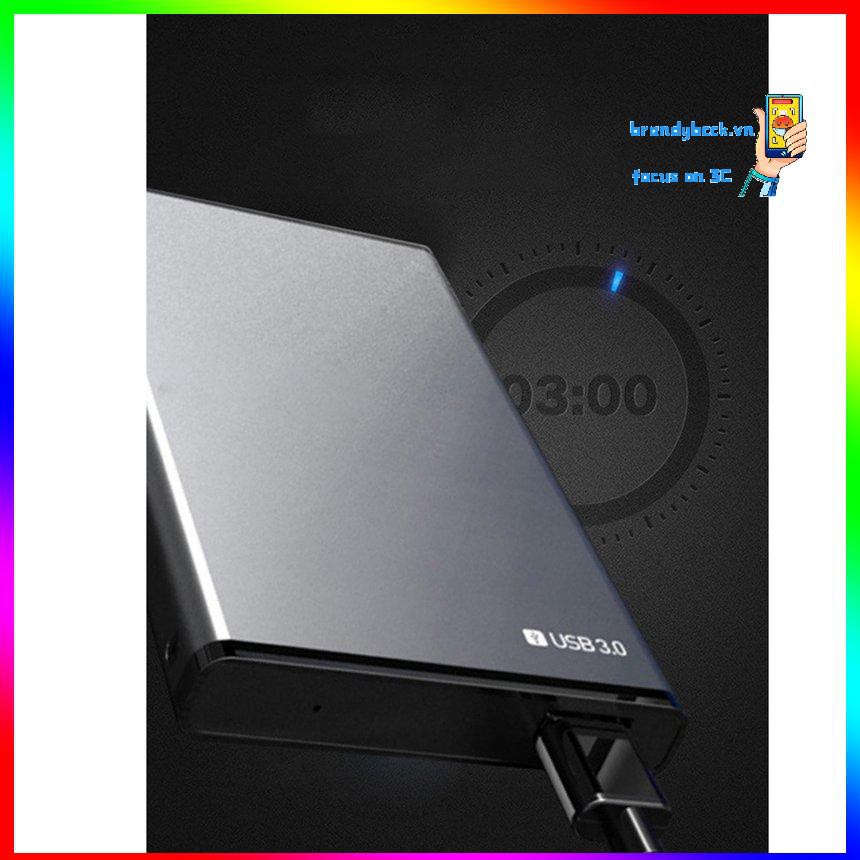 Hộp Đựng Ổ Cứng Ngoài 2.5 Inch Usb 3.0 Sata Bằng Kim Loại Hỗ Trợ Uasp | BigBuy360 - bigbuy360.vn