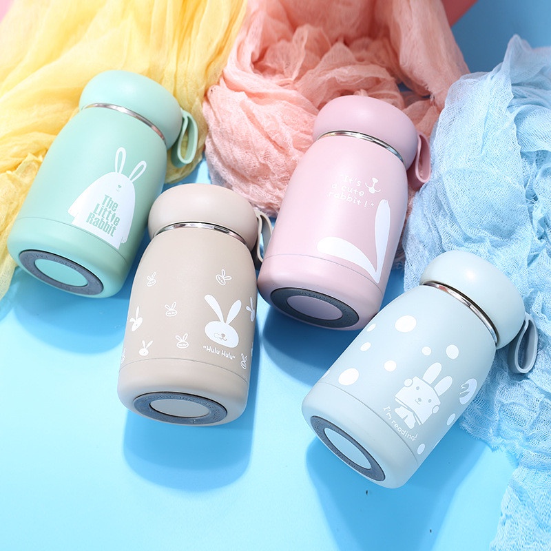 Bình Ủ Cháo Thỏ Inox 304 320ml Giữ Nhiệt Siêu Tốt Cho Thực Phẩm Nóng Và Lạnh