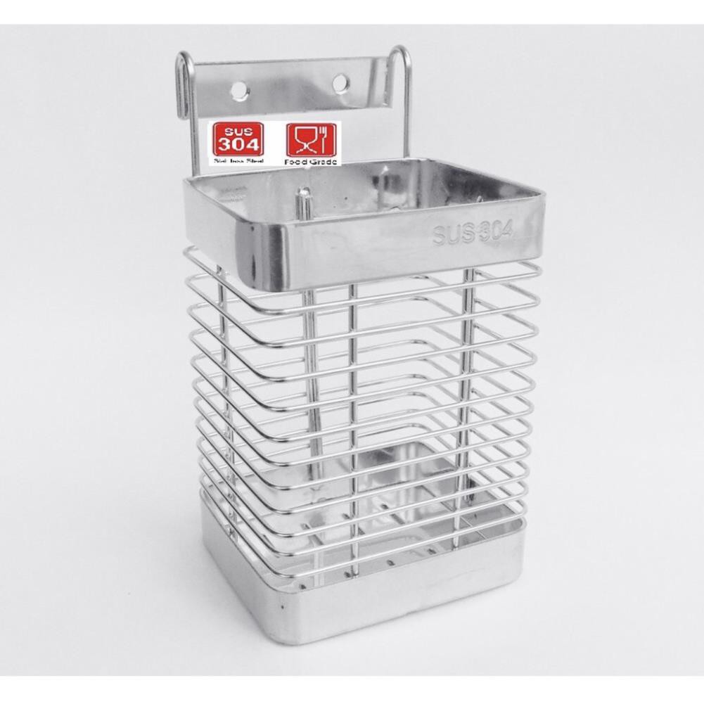 Rổ đựng đũa đơn inox 304, ống đũa đơn inox304s