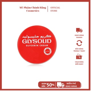 Kem Nẻ Glysolid Đức dành cho gót chân khô nẻ Glysolid Glycerin Cream 150ml