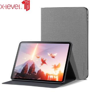 Bao da máy tính bảng PU X-Level Carvas nắp lật cho Apple iPad 10.2/10.5 iPad Pro 11 iPad 5/6/7/8/9 Mini 5 4 3 2 1