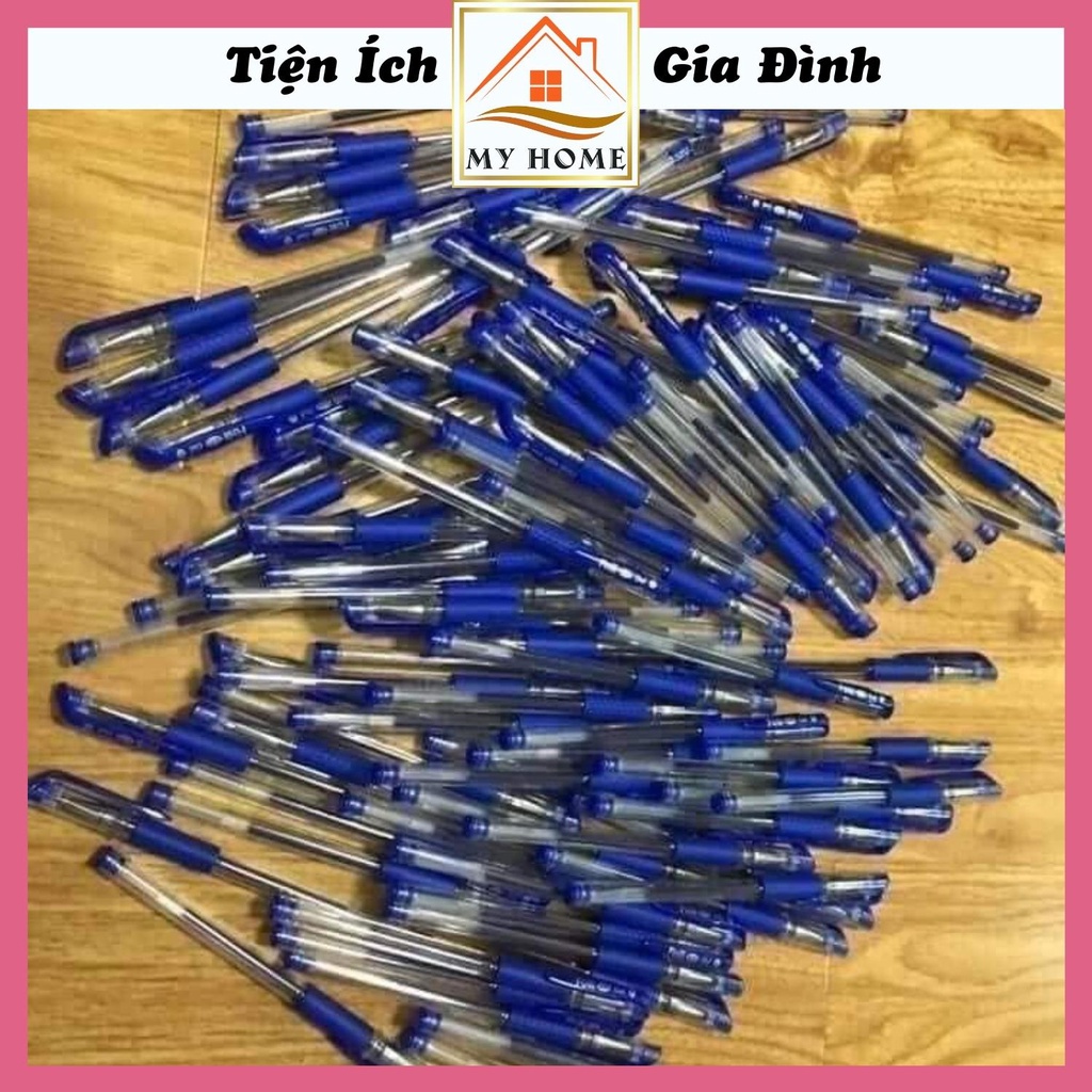 Bút bi mực nước ngòi kim 0.5mm, viết êm tay đều mực, đồ dùng văn phòng phẩm