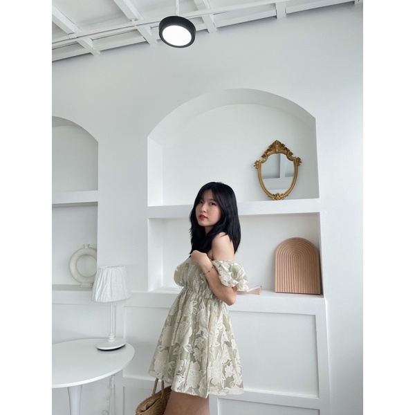 Áo trễ vai ren💕