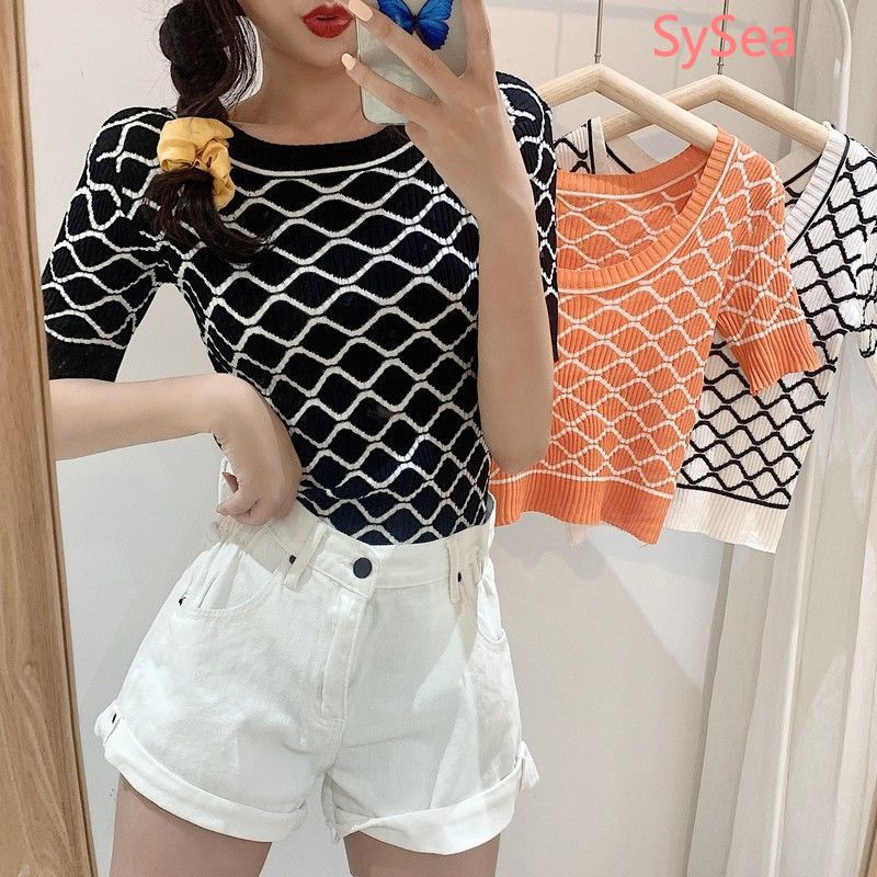 Girls Summer Short Sleeve Knit Pink Shirt