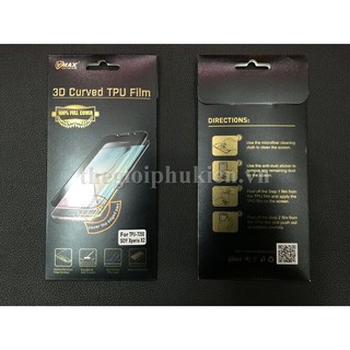 Miếng dán dẻo Full màn hình Vmax cho Sony Xperia XZ (Trong suốt)