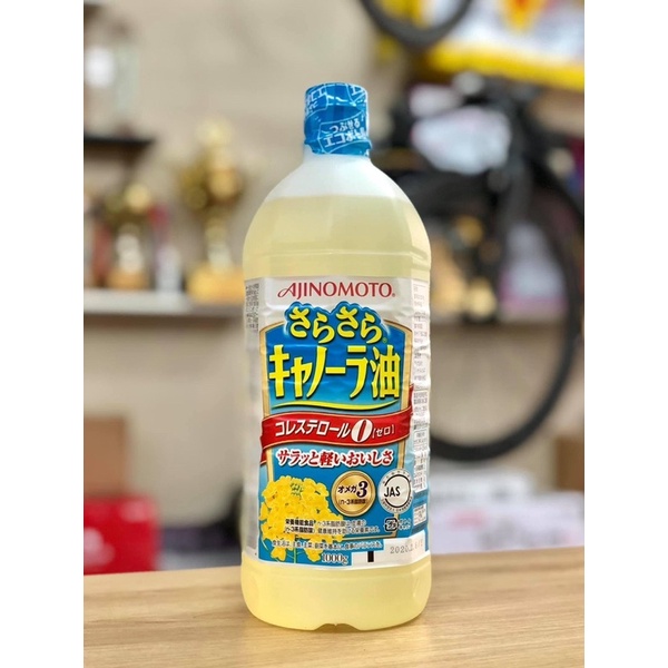 Dầu ĂN Hoa Cải Ajinomoto 1l  - Bổ Sung Omega3 và Omega6, Tối Ưu Hóa Lượng Mỡ Thừa | BigBuy360 - bigbuy360.vn
