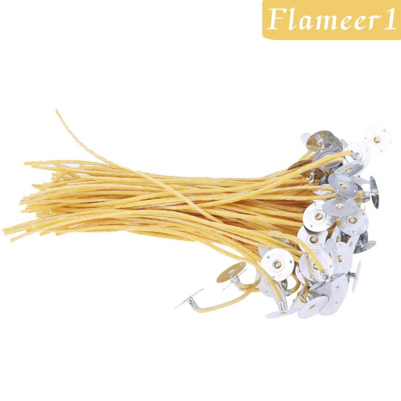 [Flameameer1] 50 Lõi Nến Sáp Ong 20cm Làm Nến DIY