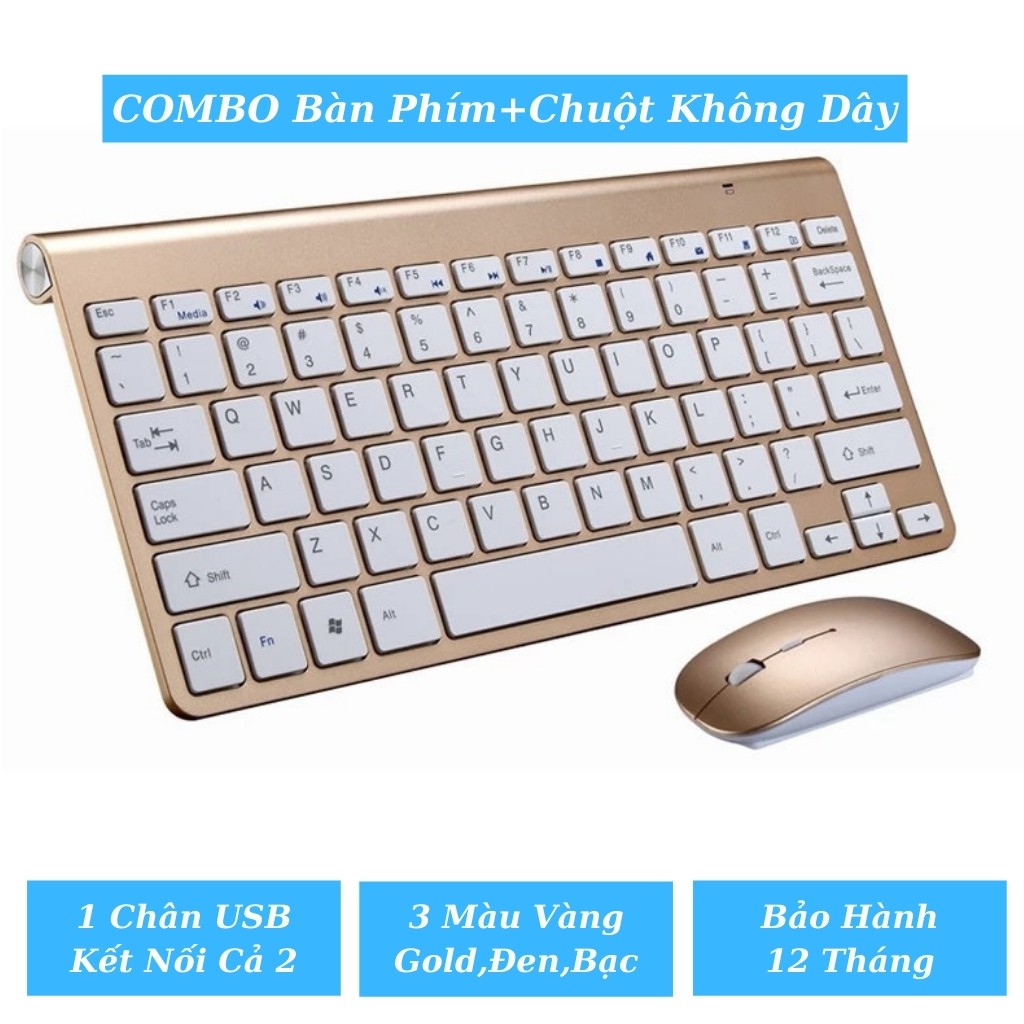 [COMBO]Bàn Phím Không Dây Và Chuột Không Dây KB205 Tương Thích Đa Thiết Bị Laptop,Máy Để Bàn,Smart TV | BigBuy360 - bigbuy360.vn