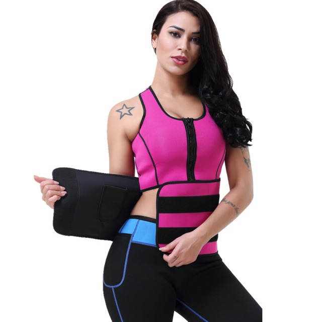 Áo vest gen nịt bụng giảm mỡ sinh nhiệt