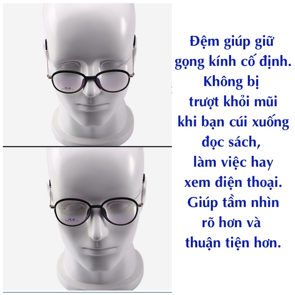 Đệm mũi chống trơn, trượt dùng cho kính cận, miếng dán đệm mũi