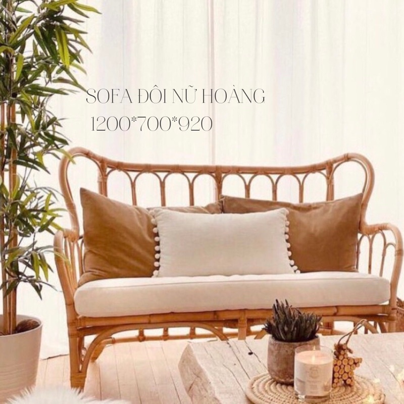 Bộ sofa mây phòng khách/ bộ bàn ghế gia đình, bàn ghế mây cafe, spa, showroom, nhà hang homestay căn hộ, chung cư, villa