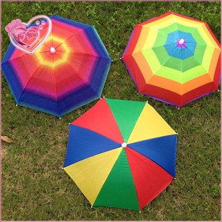Dù đội đầu che nắng mưa du lịch câu cá