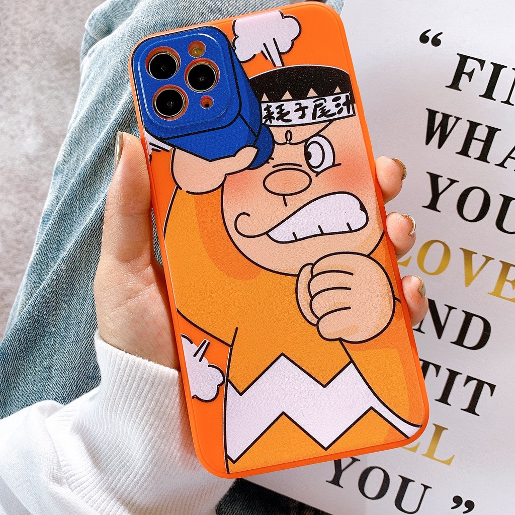 ỐP LƯNG SILICON MÀU BẢO VỆ CAMERA DÀNH CHO IPHONE CHAIEN X SHIN - B73