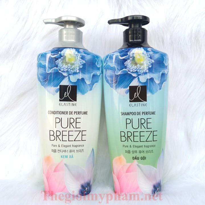 Dầu Gội  Hoặc Dầu Xả Double Rich Elastine Pure Breeze 600g