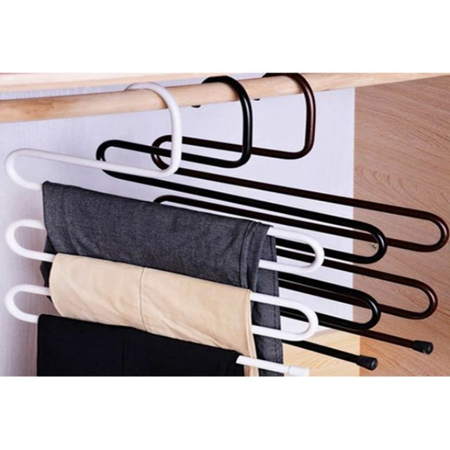 [FREESHIP] Móc Treo Quần Áo 5 Tầng Thông Minh Tiện Lợi