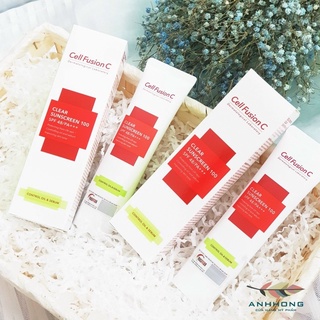 Kem Chống Nắng Cell Fusion C Clear Suncreen- Xanh lá