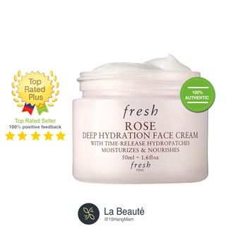 Fresh Rose Deep Hydration Face - Kem Dưỡng Ẩm Chuyên Sâu