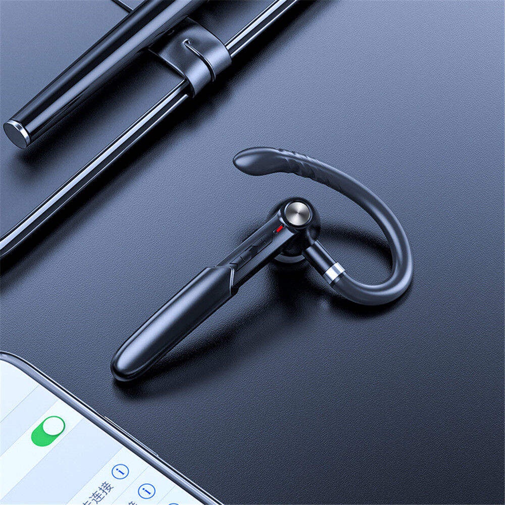 Tai Nghe Bluetooth 5.0 Móc Tai Có Nút Điều Khiển Giảm Tiếng Ồn