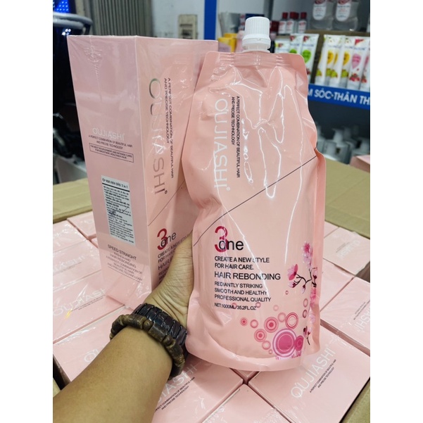 Kem Ép Side Tóc Nam 3 in 1 Hoa Anh Đào Cao Cấp Mới Nhất