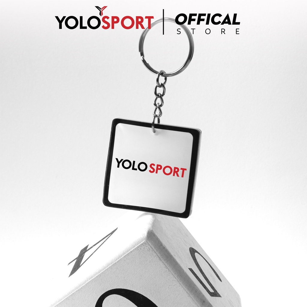 Móc Khóa Mica 2 lớp YOLO SPORT