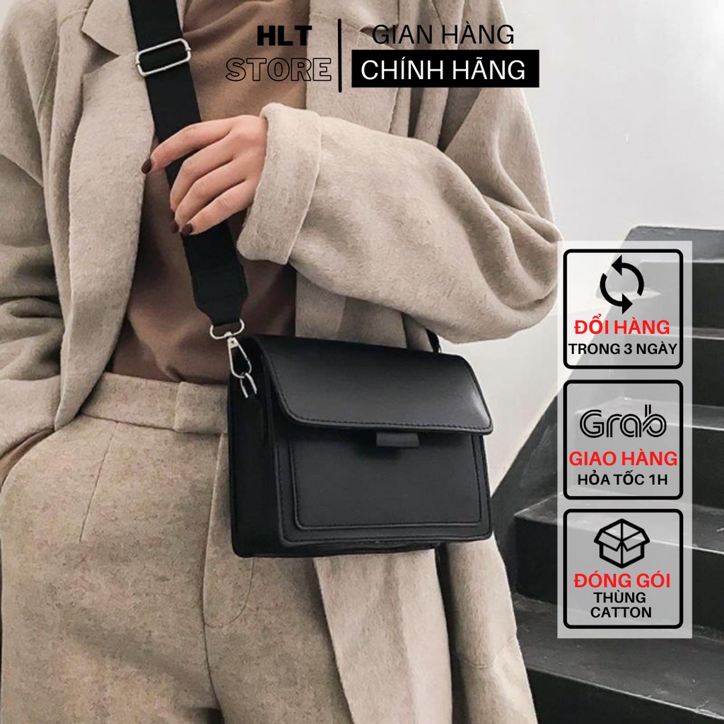 Túi đeo chéo dây bản to, túi đeo chéo hình chữ nhật, đi chơi