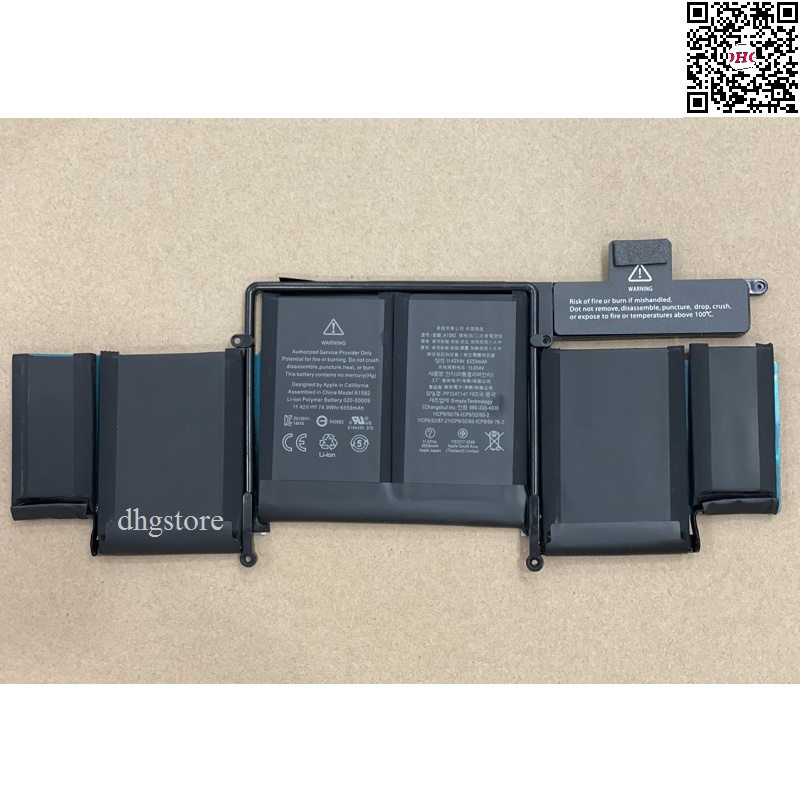 Pin laptop MacB00k Pro 13 Inch Retina A1502 A1582 2015