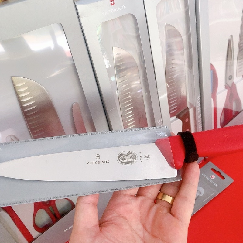 Dao thái thịt Victorinox Fibrox 19cm cán nhựa cao cấp TPE - Thuỵ Sỹ