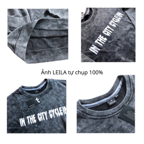 Áo sweater  in the city cycle   - áo nỉ sweater unisex form rộng Local Brand | BigBuy360 - bigbuy360.vn