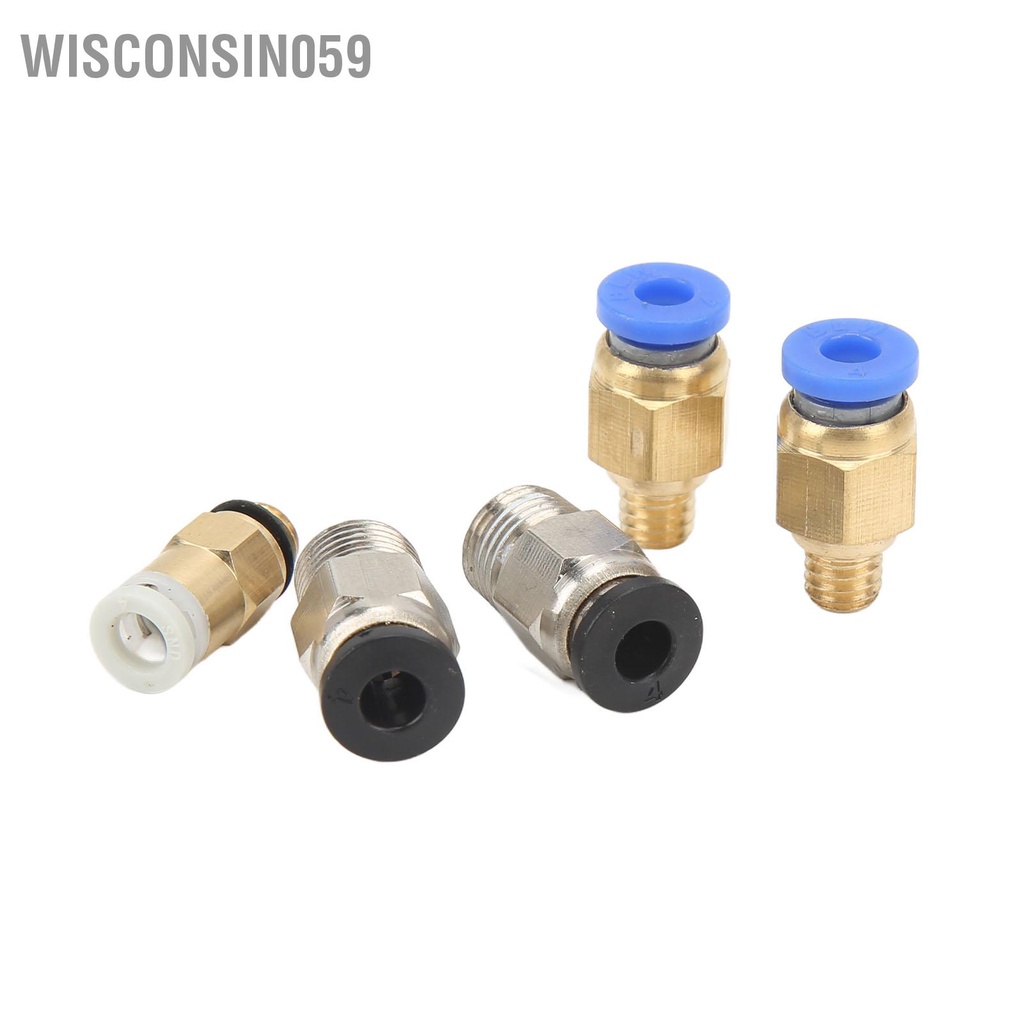 Wisconsin059 Bộ Hotend lắp ráp cho Ender 3 với phụ kiện khí nén Phần tử sưởi nhiệt điện trở đầu phun MK8