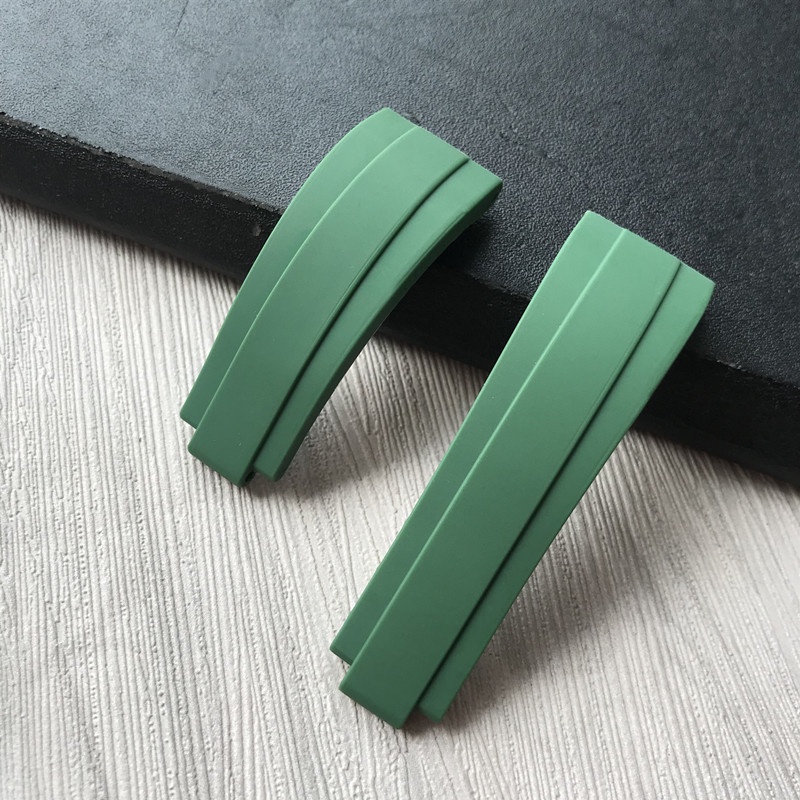 Phù Hợp Dây Cao Su 21mm Thấm Hút Sốc Cho Đồng Hồ Rolex