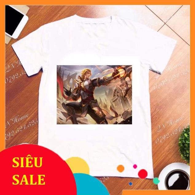 RẺ NHẤT SHOPEE Áo thun cotton nam nữ in game liên quân garena